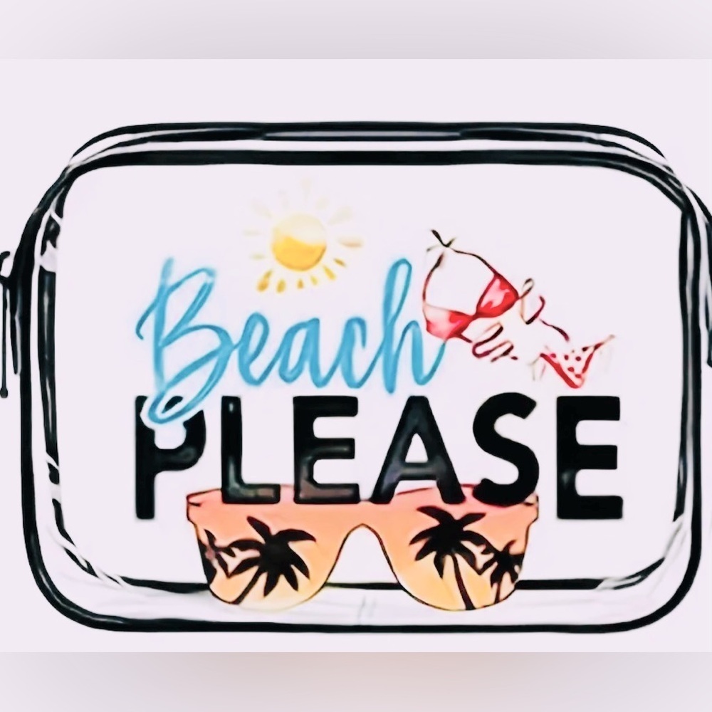 Beach Ready Cosmetic Bag